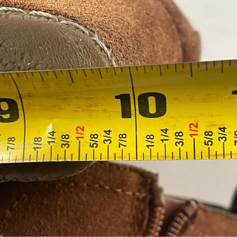 Franco Sarto Brown Suede Ankle Boots in size 9.5 - Picture 7 of 7